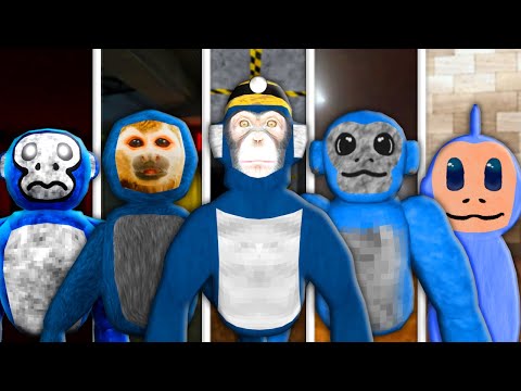 Jedes Mal, wenn ich sterbe, wechsle ich die Gorilla-Tag-Horror-Fan-Spiele …