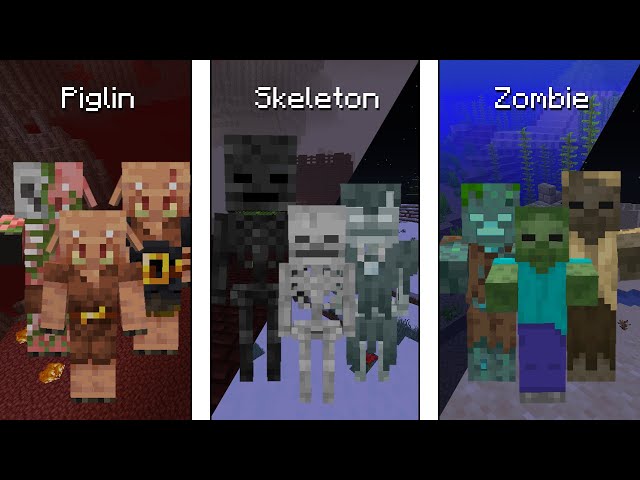 List Of All Mobs In Minecraft As Of 1 18 Update