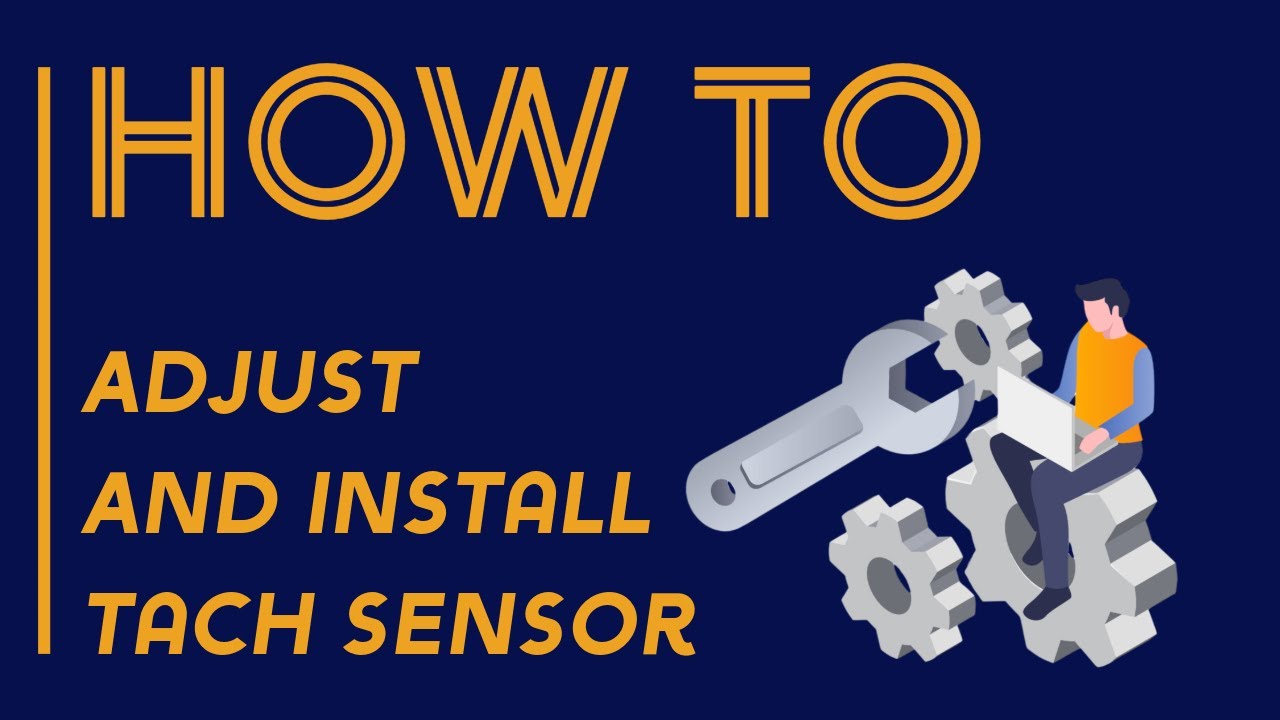 Adjust & Install Tach Sensor on Spin Rinse Dryer
