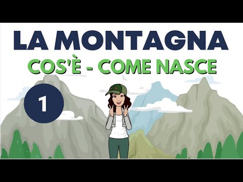 LA MONTAGNA  - COS'È, COME NASCE - GEOGRAFIA PER BAMBINI - Maestra Emy