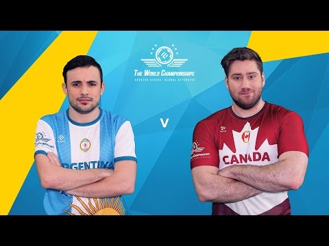 CS:GO - Argentina vs. Canada [Cobble] - Lan Finals TWC 2016