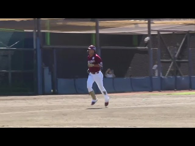 【ファーム】中盤に一発攻勢!! イーグルス・黒川史陽 ライトへ5号ソロホームラン!!  2023年9月1日 北海道日本ハムファイターズ 対 東北楽天ゴールデンイーグルス