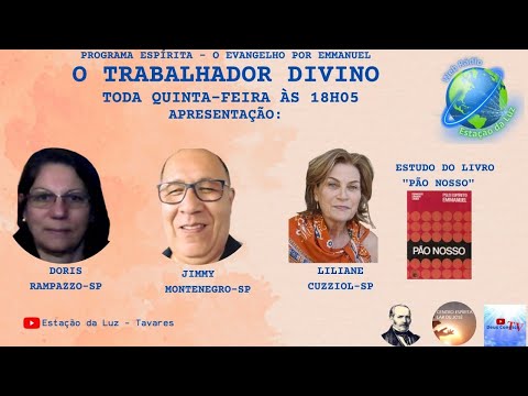 O TRABALHADOR DIVINO /    LIVRO -PÃO NOSSO -90-LUCAS -3:17
