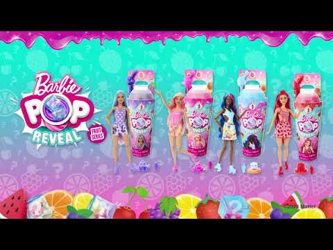 Barbie Pop! Reveal Juicy Fruit - Strawberry lelle HNW41