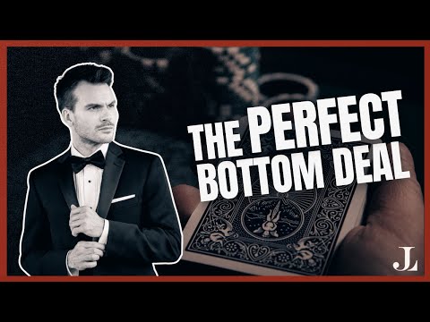 Cheating at Cards: The PERFECT Bottom Deal #shorts