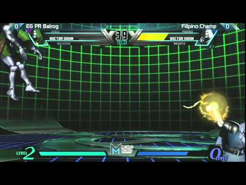 UMVC3: Filipino Champ vs EG PR Balrog - Winners Finals - Alpha Clash 10
