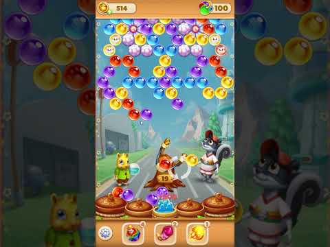 Bubble Pop Forest Rescue Level 78 no booster [Gameplay Walkthrough] optimized for smartphones
