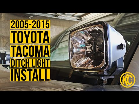 KC HiLiTES | Toyota Tacoma Ditch Light Install