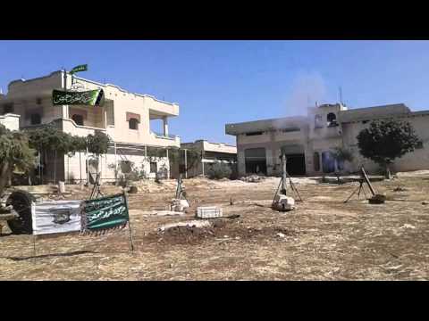 استهداف قوات النظام بقذائف الهاون من قبل حركة تحرير حمص على جبهة الكم في ريف حمص