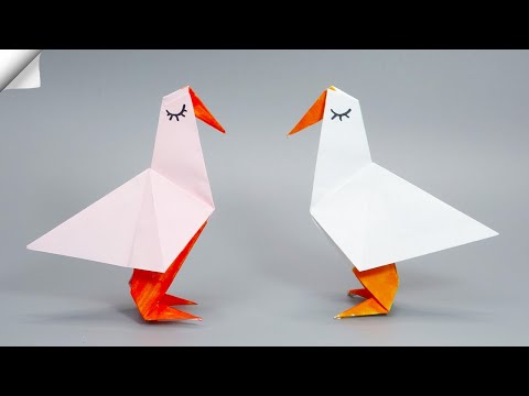 DIY paper toys Easy paper birds