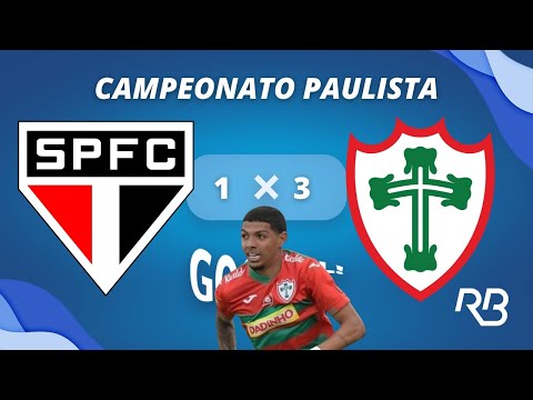 GOL DA PORTUGUESA! GOL DE MACEIÓ! São Paulo 1 X 3 Portuguesa