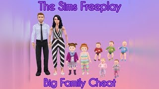 Sims Freeplay | Baby “Glitch” / Big Family Cheat