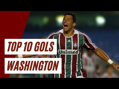 Top 10: Gols de WASHINGTON - Os MELHORES GOLS da carreira de WASHINGTON