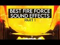 Best Fire Force Sound Effects Compilation (Part 1)