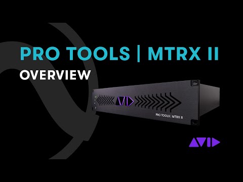 Avid Pro Tools MTRX II - Thunderbolt Interface image 8