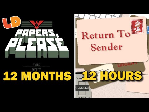 I made Papers Please in 12 HOURS for Ludum Dare 53
