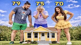 World's Tallest Family VS Normal House (Big Mistake)