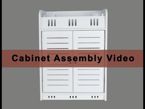 Waterproof pvc bathroom wc side storage cabinet racks with d...