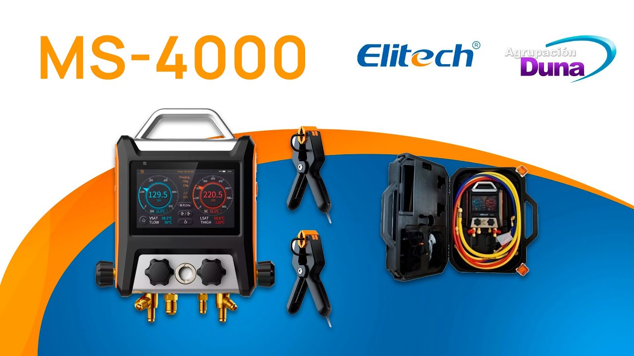 Manifold digital MS-4000 Elitech