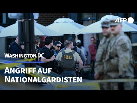 Zwei Nationalgardisten bei Angriff in Washington schwer verletzt | AFP