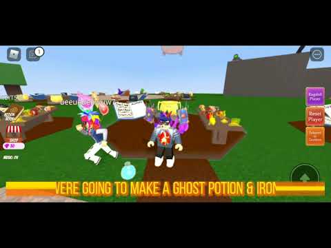 How to make Ghost potion & Iron potion [Easy]