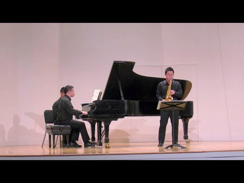 【Classical Saxophone Performance】Florent Schmitt Legende Op.66 by Wonki Lee