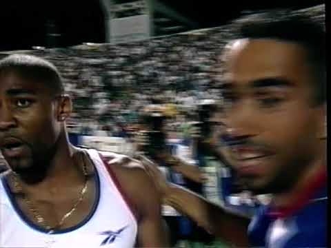 Men's 100m Final - European Championships -  Budapest 1998