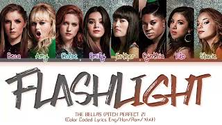 The Barden Bellas (Pitch Perfect 2) – Flashlight (Color Coded Lyrics Eng/Rom/Han)