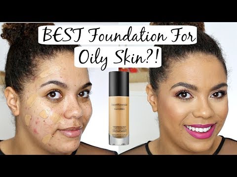 Favorite Foundation EVER?! Bare Minerals BarePRO Liquid Foundation Review (Oily/Scarring) Video
