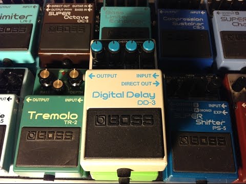 Boss Pedal Review 64: DD-3 Digital Delay