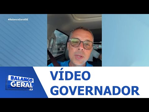 Confira pronunciamento do Governador do estado sobre cobrança de taxa