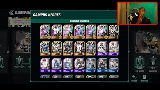 HOW TO CLAIM THE NEW CAMPUS HERO MASTERS IN MADDEN MOBILE 23!!!
