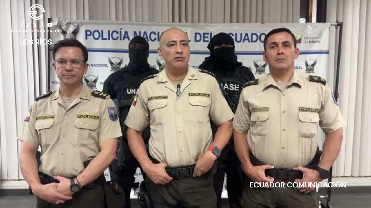Policía rescata a dos comerciantes secuestrados por 8 integrantes de Los Choneros en Los Ríos