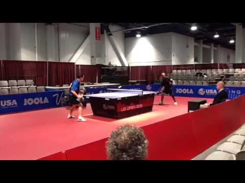 2015 US Open Sandpaper final Bin Hai Chu v Johnard Baldonado 3:2