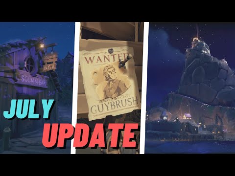 Everything You Need To Know About The New Sea Of Thieves July Update - Monkey Island Tall Tale!!!