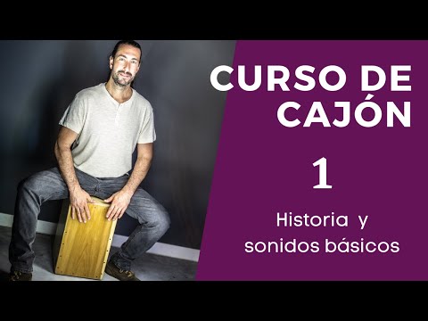 CAJON COURSE 🖐 [1- History and basic sounds]