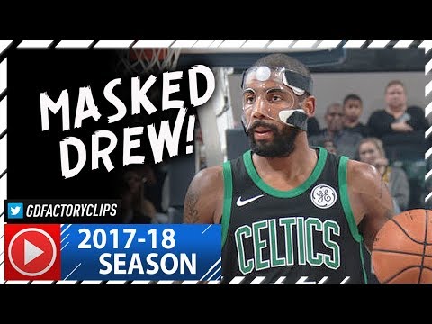 Masked Kyrie Irving Full Highlights vs Pacers (2017.11.25) - 25 Pts, CRAZY Handles!