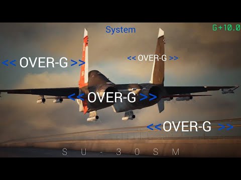 Su-30 suicide maneuver (Mihaly in over-G)