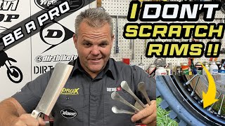 I Don’t Scratch Rims! Pro Tire Change 😁