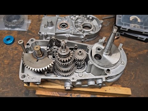 Simson M53 Motor Regenerieren 41mm Hub 65ccm Revision auf Bayrisch 2/5 