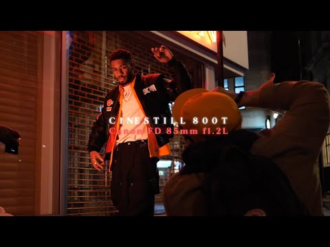 CineStill 800T + Canon FD 85mm f1.2L ft. @leoorlandogalang @ribsy