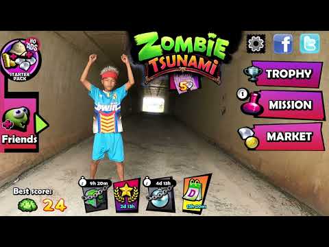 Zombie Tasunami real life