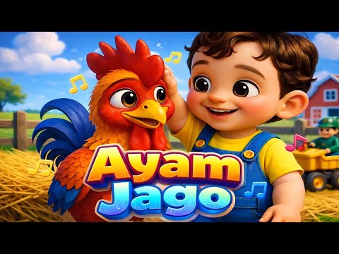 LAGU ANAK 🇮🇩 KUKURUYUK | LAGU AYAM JAGO | AYAM BERKOKOK | LAGU ANAK TREND | LAGU ANAK INDONESIA