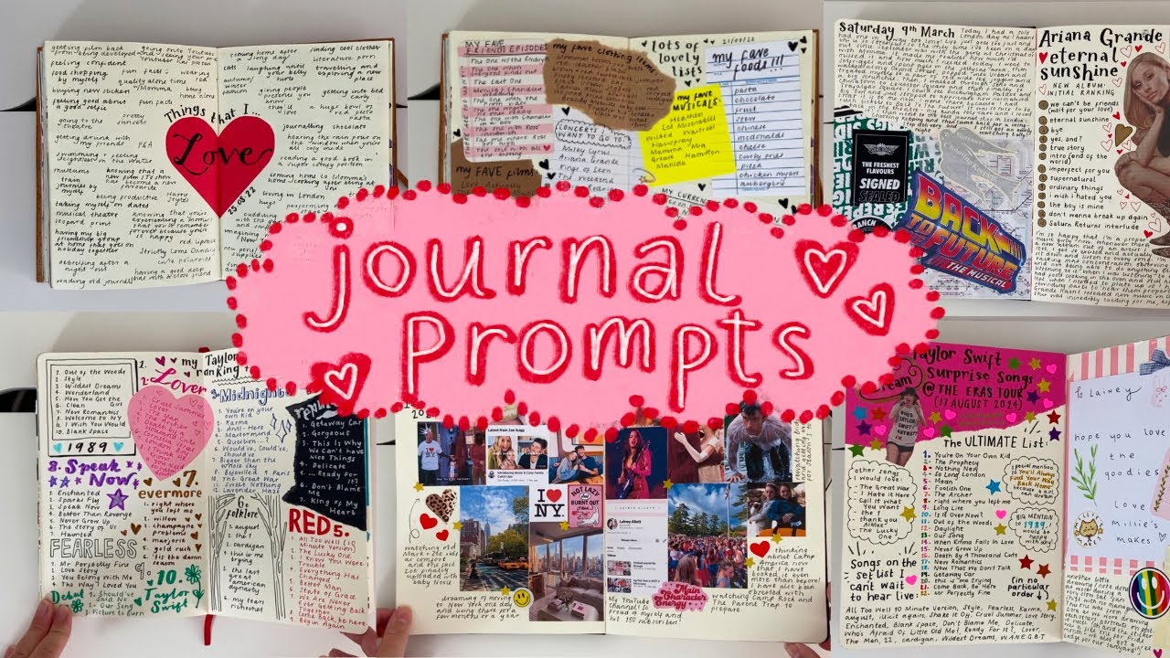 my go-to journal prompts 💌 (+ how to never be stuck for ideas)