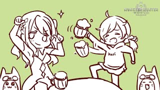 【MHW】せいなびのおうちから生配信！　～第24回～【飲んでは狩り、狩っては飲み】