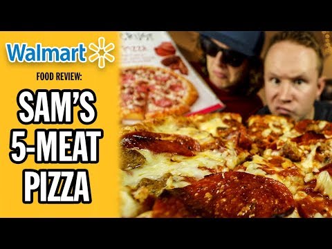 Sam's Choice's 5-Meat Pizza Food Review from Walmart