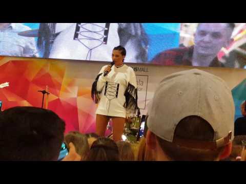 Antonia & Achi filming for the Get Up and Dance (Iulius Mall Timisoara 2017)