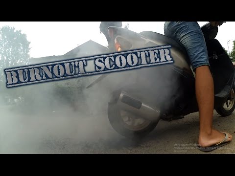 Burnout на машине