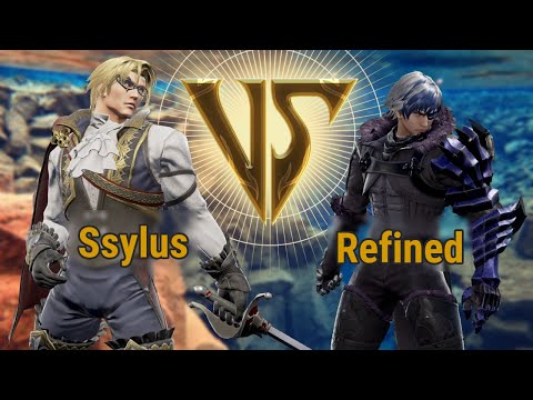Ssylus (Raphael) VS Refined (Grøh) | Soulcalibur VI