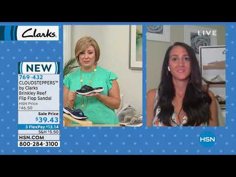 CLOUDSTEPPERS by Clarks Brinkley Reef Flip Flop Sandal